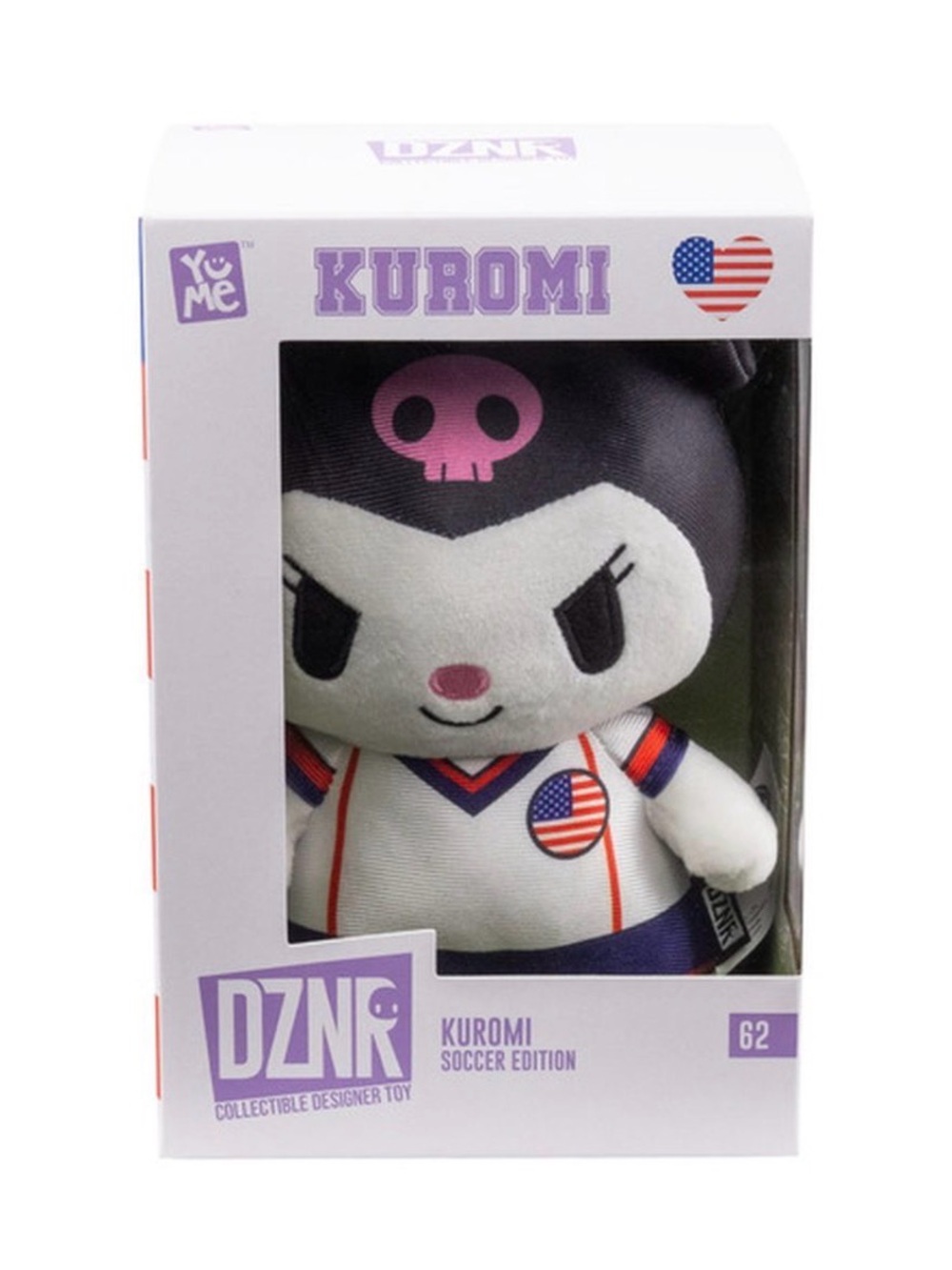 YuMe Hello Kitty & Friends DZNR Kuromi Soccer Edition USA